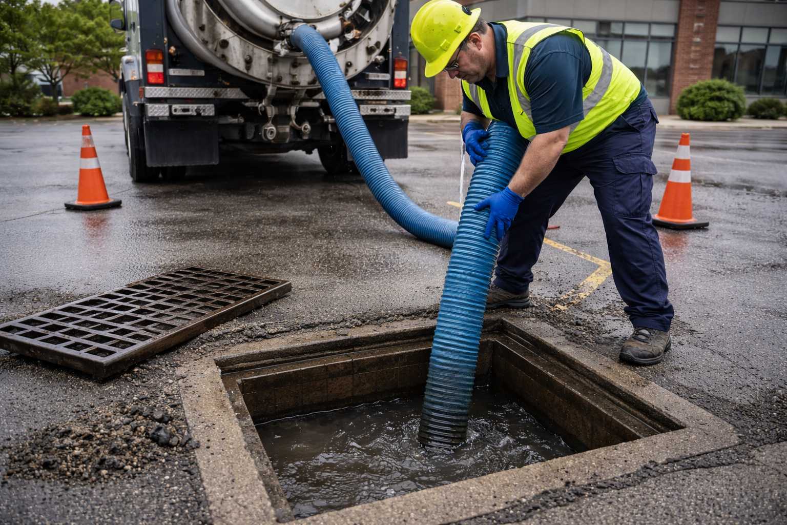 Drain & Catch Basin Cleaning